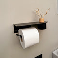 Wc rol houder avola zwart met diffuser 02