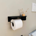 Wc rol houder avola zwart met diffuser 04